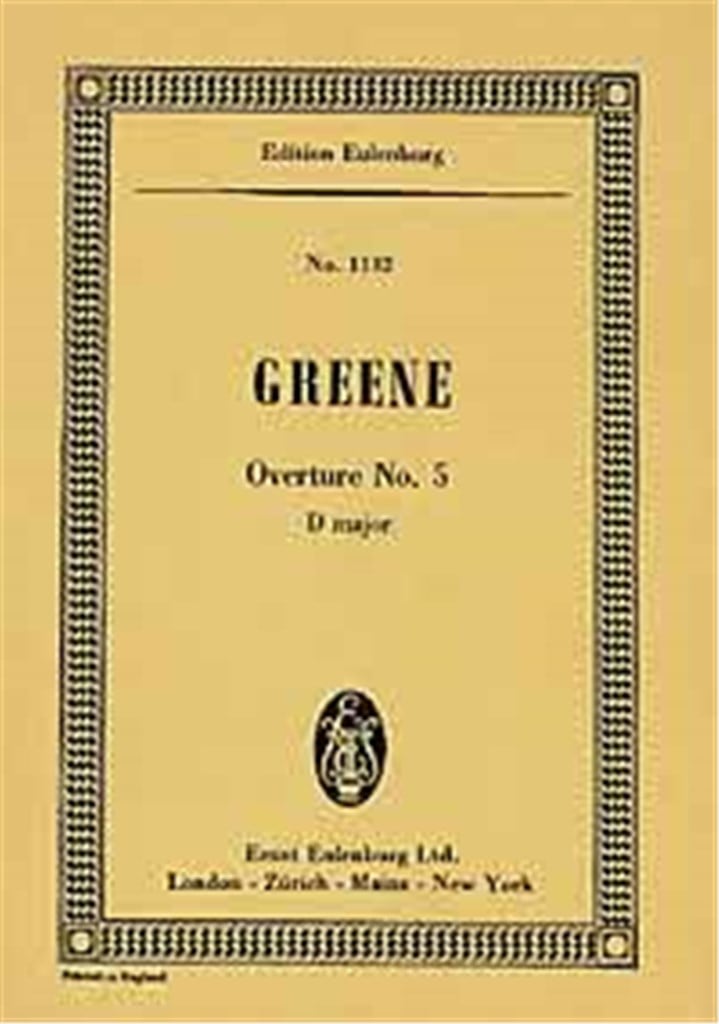 Overture No. 5 D major